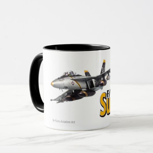 F/A-18F Super Hornet Mok (Voorkant links)