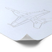 F/A-18F SUPER HORNET POSTER (Hoek)