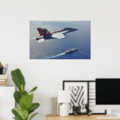 F/A-18F Super Hornet Poster (Thuiskantoor)