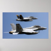 F/A-18F Super Hornet Poster (Voorkant)