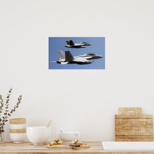 F/A-18F Super Hornet Poster (Keuken)