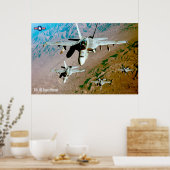 F/A-18F SUPER HORNET POSTER (Keuken)