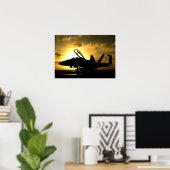 F/A-18F Super Hornet Poster (Thuiskantoor)