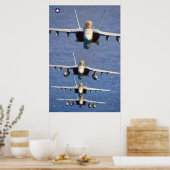 F/A-18F SUPER HORNET POSTER (Keuken)