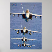 F/A-18F SUPER HORNET POSTER (Voorkant)