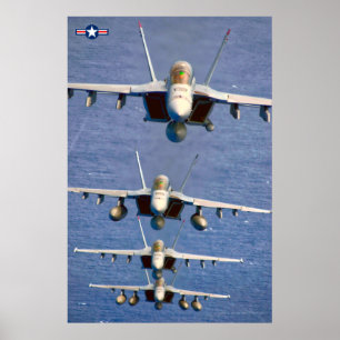 F/A-18F SUPER HORNET POSTER