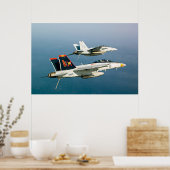 F/A-18F Super Hornet Poster (Keuken)