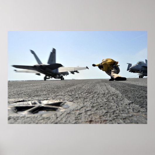 F/A-18F Super Hornet Poster (Voorkant)