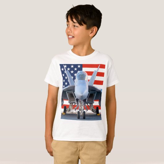 F/A-18F SUPER HORNET T-SHIRT (Voorkant volledig)