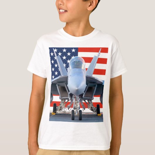F/A-18F SUPER HORNET T-SHIRT (Voorkant)