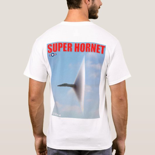 F/A-18F SUPER HORNET T-SHIRT (Achterkant)