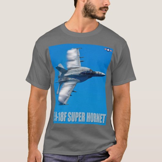 F/A-18F SUPER HORNET T-SHIRT (Voorkant)
