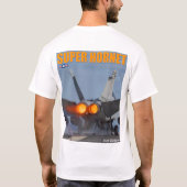 F/A-18F SUPER HORNET T-SHIRT (Achterkant)