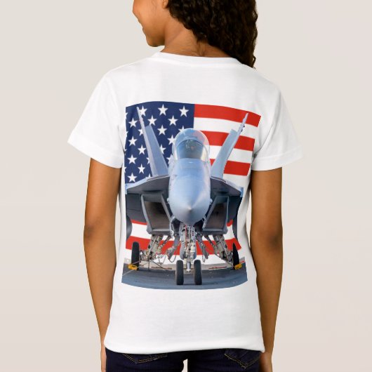 F/A-18F SUPER HORNET T-SHIRT (Achterkant)