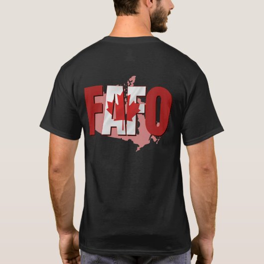 F.A.F.O Flag T-shirt (Achterkant)