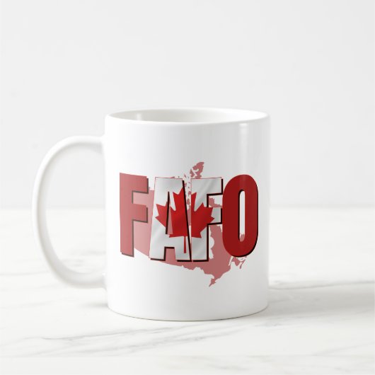 F.A.F.O-vlag Koffiemok (Links)