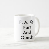 F. A. Q.Fart en Quack Koffiemok (Voorkant rechts)