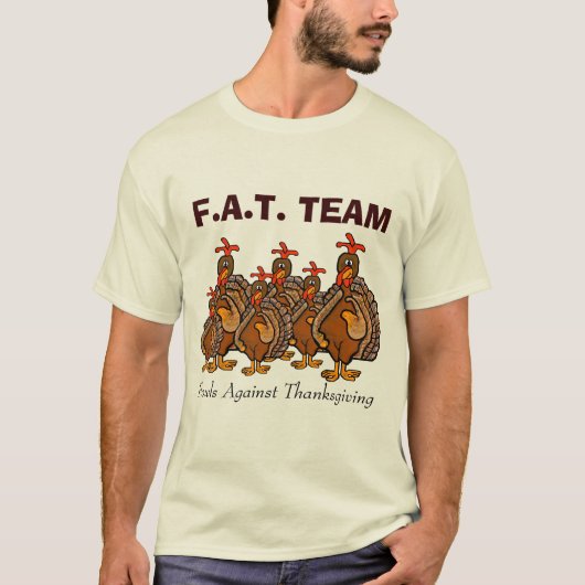 F.A.T. Team Thanksgiving T-shirt (Voorkant)