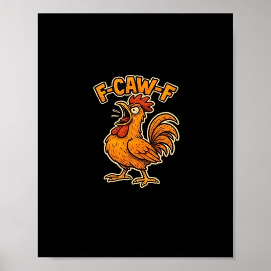 F Awk F Klassieke Quote Poster (Voorkant)