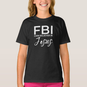 F.B. Believer in Jezus Kerstmis T-shirt