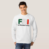 F.B. Full Blooded Italiaanse witte hoes T T-shirt (Voorkant volledig)