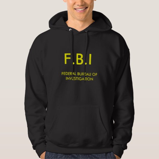 F.B.I HOODIE (Voorkant)
