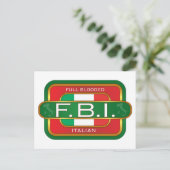 F B Italiaans Briefkaart (Staand voorkant)