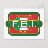 F B Italiaans Briefkaart (Voorkant)