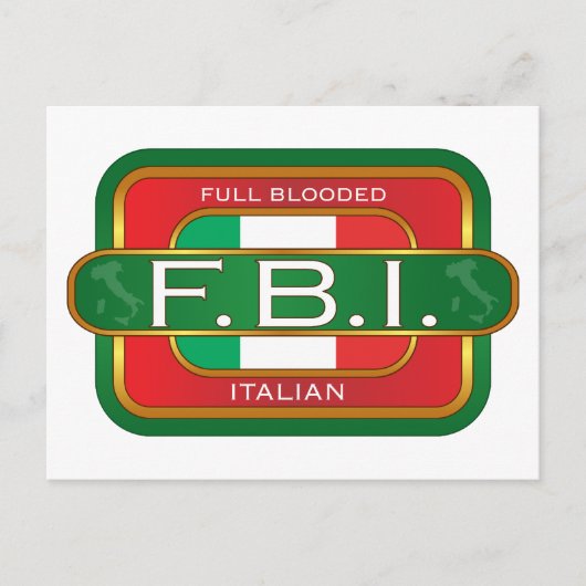 F B Italiaans Briefkaart (Voorkant)