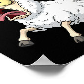 F-baa-f Meme – Funny Screaming Meme Graphic  Poster (Hoek)