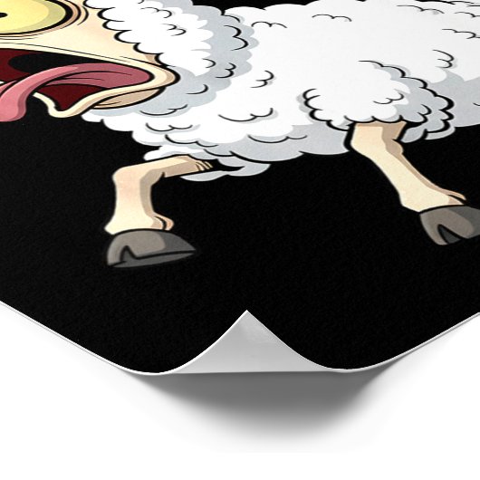 F-baa-f Meme – Funny Screaming Meme Graphic  Poster (Hoek)