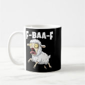 F-baa-f Meme – Grappige Schreeuw Meme Grafiek Koffiemok (Links)