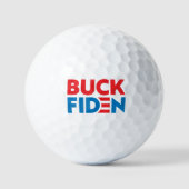 f Biden grappige anti joe Biden Pro Trump 2024 Golfballen (Voorkant)