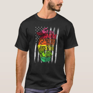 F Bom Moeder Tattoos Ogen Dikke Dijen Us Fla T-shirt