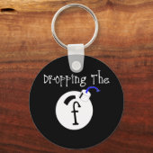 F Bomb Sleutelhanger (Voorkant)