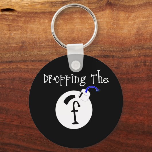 F Bomb Sleutelhanger (Voorkant)