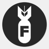 F Bomb Sticker (Voorkant)