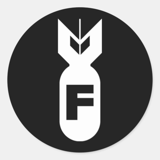 F Bomb Sticker (Voorkant)