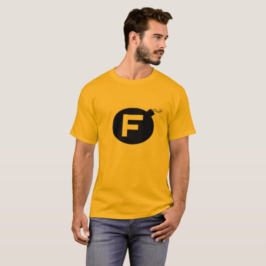 F-Bomb T-shirt (Voorkant volledig)