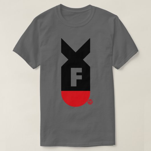 F BOMB T-SHIRT (Design voorkant)