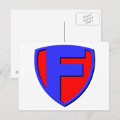 F BRIEFKAART (Voorkant / Achterkant)