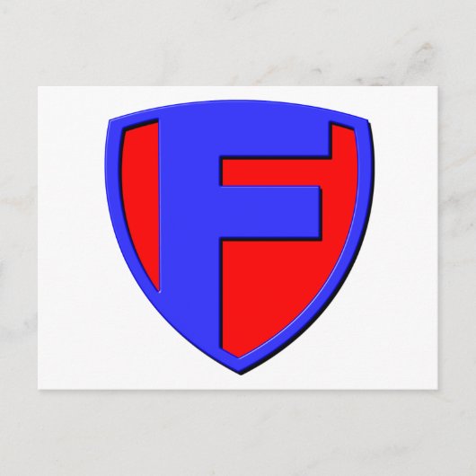 F BRIEFKAART (Voorkant)