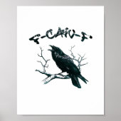 F-Caw-F Aesthetic Design Poster (Voorkant)