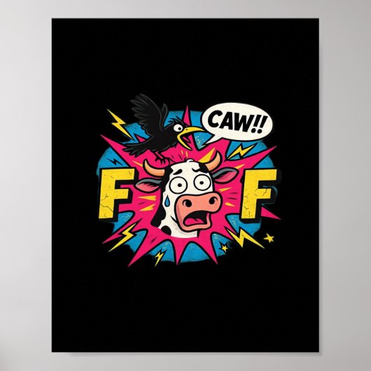 F-Caw-F Aesthetic Unique Poster (Voorkant)