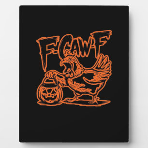 F-Caw-F Attitude Klassieke Vintage Stijl Fotoplaat