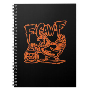F-Caw-F Attitude Klassieke Vintage Stijl Notitieboek