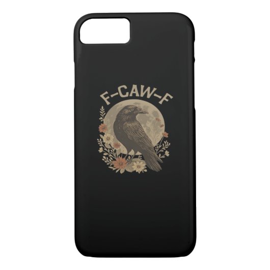 F-Caw-F Basic Design Case-Mate iPhone Case (Achterkant)