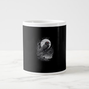 F-Caw-F Bird Creatieve Kunst Grote Koffiekop