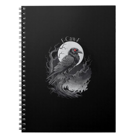 F-Caw-F Bird Creative Art Notitieboek (Voorkant)