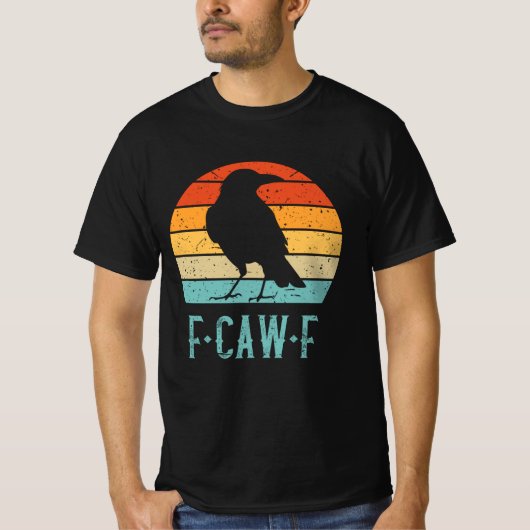F-CAW-F Black Crow T-shirt (Voorkant)